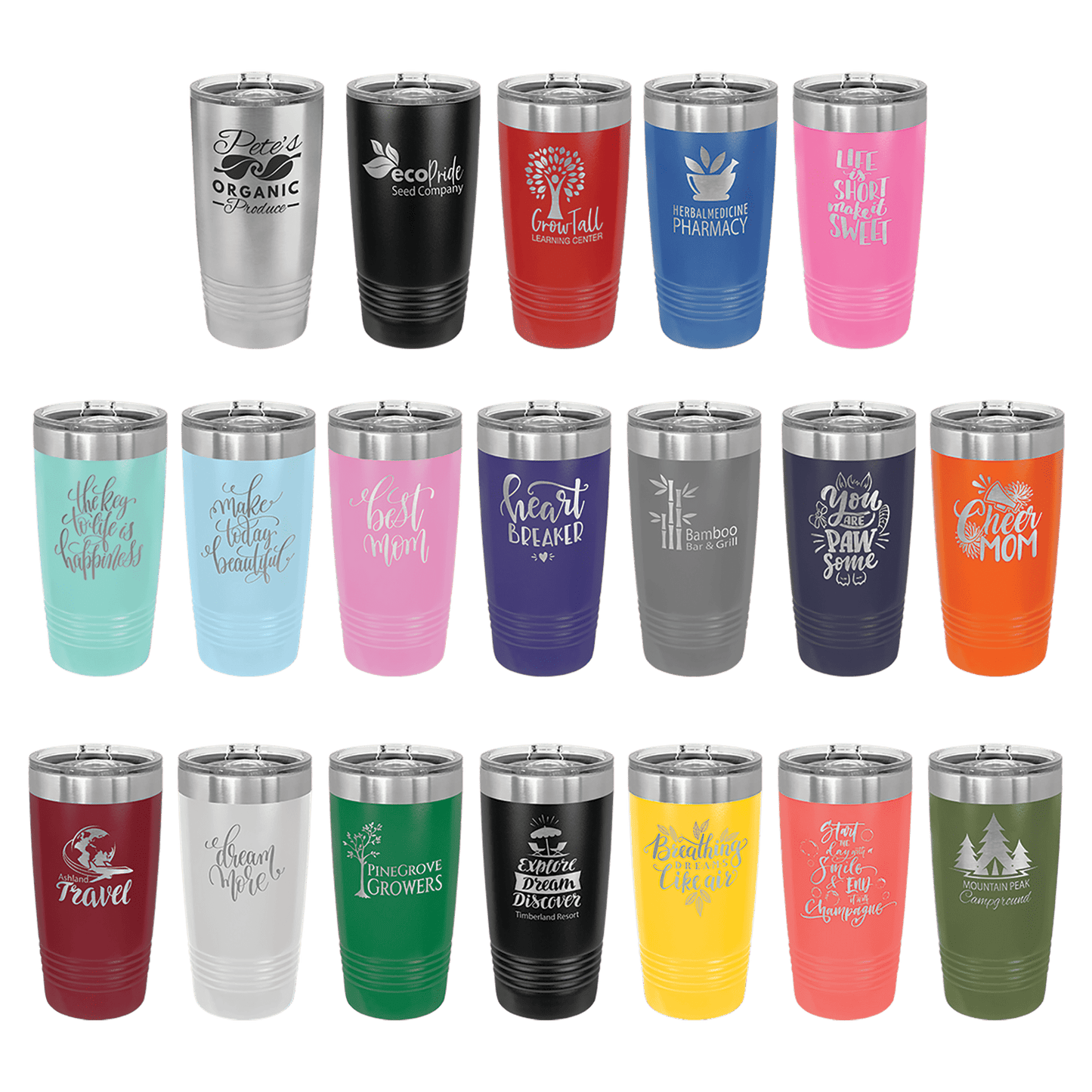 20 oz Stainless Steel Tumbler